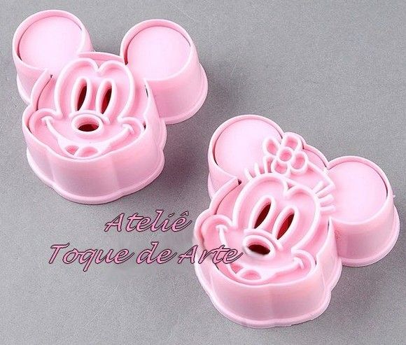 Cortadores Mickey e Minnie